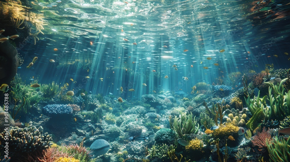 Coastal marine ecosystem